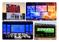 Eager LED mur vidéo intérieur Uhd 500x500mm panneau d'écran écran couleur mur vidéo LED écran d'affichage