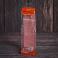 Boîte d'emballage pliable en plastique transparent givré de couleur PVC/PP/PET légère à vente chaude