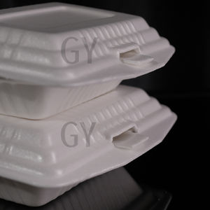 Caja de Comida Desechable de Espuma, Contenedor para Llevar, Envase para Comida Rápida, Lonchera, Caja de Espuma EPS, Contenedores de Comida de un Solo Uso - Product Image 1