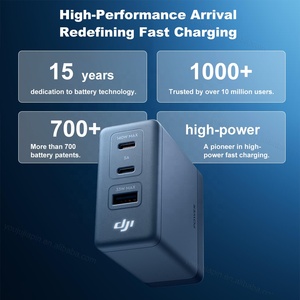 Cargador de Coche GaN 3 en <span class=keywords><strong>1</strong></span> de Carga Rápida <span class=keywords><strong>DJI</strong></span> 140W, Adaptador de Corriente para Vehículo para <span class=keywords><strong>DJI</strong></span> OSMO Mobile 8 <span class=keywords><strong>OM</strong></span> 7, Ofertas de Precio - Product Image 6