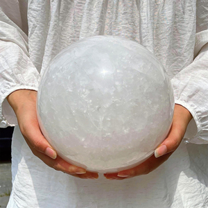 Wholesale Clear Quartz Sphere Clear Quartz <b>Crystal</b> <b>Ball</b> White Quartz Sphere Polished <b>Crystal</b> <b>Ball</b> Natural Quartz - Product Image 2