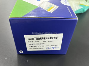 QE105 96T <span class=keywords><strong>Kit</strong></span> de test rapide <span class=keywords><strong>ELISA</strong></span> bandelettes de test vétérinaires pour la détection de zéaralénone dans les céréales noix alimentation 96T bandelette de test - Product Image 3