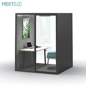 Cabine Acoustique Moderne de Haute Qualité pour Usage Intérieur – Idéale pour la Sécurité Privée, Hôpitaux, Écoles, Ateliers – Magnifique pour l'Isolation du Bruit - Product Image 2