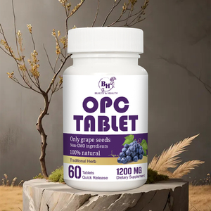 Doğal Vegan dostu üzüm çekirdeği ekstresi <span class=keywords><strong>OPC</strong></span> Tablet antioksidan takviyesi yetişkinler için toptan tedarikçisi özel hizmet - Product Image 3