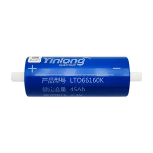 Yinlong Factory Directly Sale Lto 45ah Lithium Titanate Battery Cell For Car Audio Battery