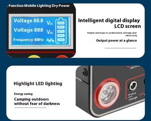 Estación de energía portátil multiusos de 300W directa de fábrica 167WH para Camping/emergencia en el hogar con salida de CA de 220V carga rápida USB - Product Image 2