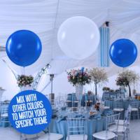 Ballons géants de 36 pouces, ballons ronds en latex de grande taille pour les décorations de fête d'anniversaire, de mariage, de remise de diplôme, de baseball, de thème nautique