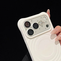 Protection d'objectif photo en verre 9H avec strass en forme de cœur pour iPhone 17 Pro, 17 Pro Max, 18 Pro, 18 Pro Max – Anti-rayures, effet diamant