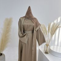 Vente en gros de robes de nuit musulmanes tendance 2024, dernière collection, Dubaï, avec ensembles pour femmes pour l'Aïd, robes longues