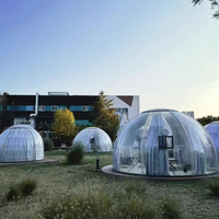 Camping Bâtiment Dôme Aluminium Exposition Tentes Jardin Bubble Dome Maison
