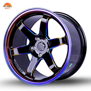 Op maat gesmede autovelgen nieuw design 4-delig 17 18 19 20 inch aluminium raceauto velgen naaf personenauto velgen - Product Image 1