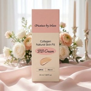 Cledbel OBM Natural Skin Fit BB & CC Creams SPF41 PA+++ Waterproof <b>Sunscreen</b> Moisturizer Loose Powder for All Skin Types - Product Image 4