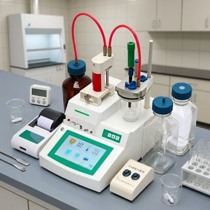Analyseur d'humidité Karl Fischer ZDJ-600S (6e génération) - Haute précision, conforme aux normes FDA, écran tactile, trajectoire d'audit en option - Product Image 3