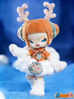 Maßgefertigte Blind Box Figur mit Vinyl-Gesicht und Plüschkörper, Mystery PVC-Spielzeug, Erstellen Sie Ihre Eigene Marke, OEM-Hersteller, Einzigartiges Design