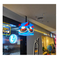 Schermo LED Cubo a Colori Completi su 4 Lati 320*320*320mm P2.5 con SDK Abilitato per Video Wall per Centri Commerciali e Uso Educativo