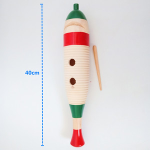Pêche en <span class=keywords><strong>bois</strong></span> grenouille guiros bébé percussion instruments de musique jouet <span class=keywords><strong>bois</strong></span> <span class=keywords><strong>agogo</strong></span> oiseau appel sifflet - Product Image 3