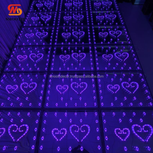 ไฟเวทีงานแต่งงานแบบต่อประกอบได้ ลายพิมพ์รูปหัวใจ สำหรับตกแต่งฉากหลังงานปาร์ตี้ ราคาโรงงาน - Product Image 2