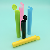 Tube de stockage en plastique PP résistant aux enfants avec couvercle à ouverture facile, 73 mm, 80 mm, 85 mm, 90 mm, 98 mm, 109 mm, 116 mm, 120 mm, 150 mm, logo personnalisé