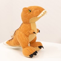 Peluche Dinosaure Vert Doux en Coton PP Brodé pour Enfants, Idéal Cadeau de Fête