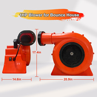 Souffleur électrique professionnel 1HP 220V haute pression Skydancer et structures publicitaires gonflables Air Dancer