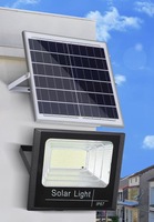 Projecteurs solaires intelligents à LED avec télécommande IP67 borne ABS étanche pour éclairage extérieur jardin paysage camping route