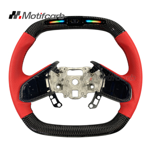 Volant en fibre de carbone personnalisé avec affichage LED intelligent du régime pour Chevrolet Corvette C8 Z06 Coupé ZR1 1LZ 2LZ 3LZ 2019-2026 - Product Image 1