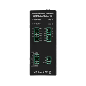 Controle remoto modbus tcp, controle de porta io de combinação múltipla