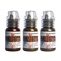 Encre Pigmentaire Semi-Permanente Bio Végane Non Toxique WENYU Personnalisée pour Maquillage, Microblading et Tatouage des Sourcils 15ml 8 Couleurs Durée 3 Ans Facile à Appliquer