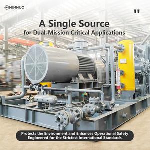 Compressore Booster di azoto a 200 barre per sistemi di denitrazione SCR/SNCR e riempimento cilindri ad alta pressione - Product Image 3