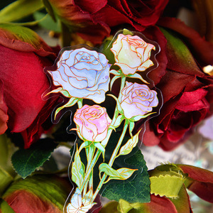 ที่คั่นหนังสือแบบปั๊มลาย 10 ชิ้น ซีรีส์ Star Wishes Rose ลายกุหลาบ สำหรับนักเรียน - Product Image 3
