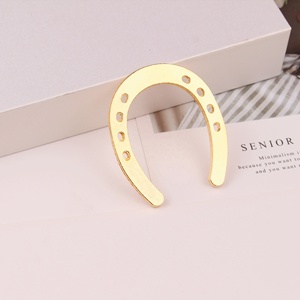 Rustic <strong>Wedding</strong> Decorations 10pcs <strong>Horseshoe</strong> with Paper Tags Party Accessory and Favor for <strong>Weddings</strong> - Product Image 2