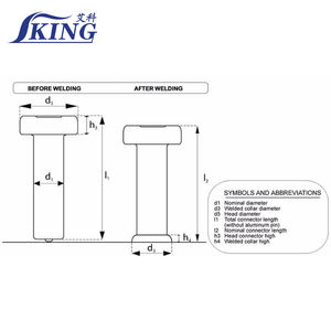 Iking Meilleures ventes : Connecteurs de soudage par points, Clous de soudage à tête cylindrique - Product Image 2