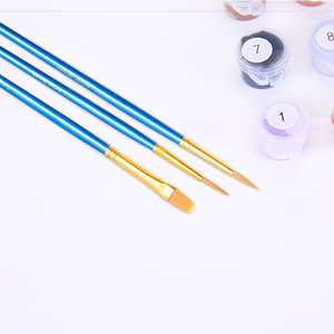 Kit de Pintura por Números DIY, Flor de Margarita, Pintura por Números para Adultos, Lienzo para Colorear, Dibujo de 40x50cm con Pinceles - Product Image 4