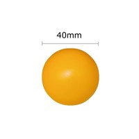 Balle de tennis de table durable Proyoung SC066 2026, personnalisable, OEM accepté, 40 mm, sans couture, emballée sous blister en PP