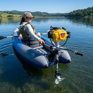<span class=keywords><strong>Moteur</strong></span> hors-bord professionnel 1,5 CV 4 temps, propulsion à essence légère <span class=keywords><strong>pour</strong></span> kayaks et bateaux pneumatiques, MOQ 1 unité - Product Image 5
