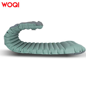 Matelas de camping gonflable léger et portable WOQI, rectangulaire, vert, en nylon 40D TPU, pour l'escalade et les activités de plein air - Product Image 5
