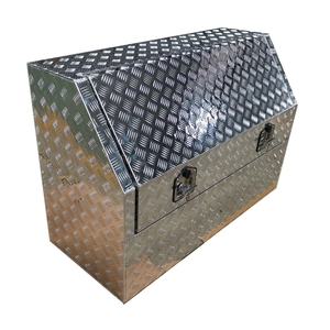 Boîte à outils camion <span class=keywords><strong>de</strong></span> <span class=keywords><strong>rangement</strong></span>, plaque <span class=keywords><strong>de</strong></span> damier en Aluminium avec ouverture latérale, <span class=keywords><strong>coffre</strong></span> à outils - Product Image 2