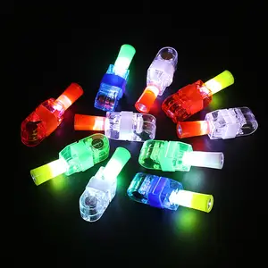 Feestartikelen Led Vinger Zaklamp Oplichten Vinger Ring Speelgoed Led Party Vinger Lampjes Voor Kinderen