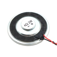 Altavoz de Subwoofer de 4 Ohm y 2W de rango completo de 50MM, altavoces de Audio Hifi, Tweeter de 1,5 pulgadas, altavoz de 4 Ohm y 2W con cable de 125MM 2,0