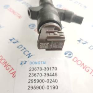 Common-Rail-Injektor 295900-0240, 295900-0190, 23670-30170, 23670-39445 für Toyota 1KD Euro 5 Motor - Product Image 4
