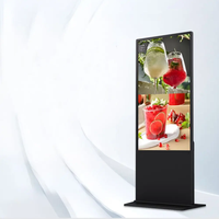Guoxing Vente Chaude 43 Pouces Portable LCD Digital Signage Kiosque Joueurs Publicitaires Portable Extérieur Affiche Signalisation