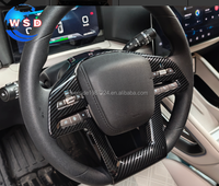 Pemasangan Mudah Trim Setir Serat Karbon ABS Custom Fit untuk BYD ATTO 2 2026 Aksesoris Dekorasi Interior Mobil