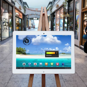 Custom 12.1 Inch Wall Desktop Android Evaluation Tablet With <b>Camera</b>, 4GB 32GB, Bank Visitor Feedback, Lobby Info Kiosk, Service - Product Image 1