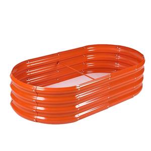 Lit <span class=keywords><strong>surélevé</strong></span> en métal galvanisé avec <span class=keywords><strong>construction</strong></span> durable Jardinière de <span class=keywords><strong>potager</strong></span> à la maison - Product Image 5