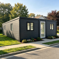 Meilleur Prix Maison Conteneur Pliante Extensible Isolée 40ft 30ft 20ft Villa Préfabriquée Étanche Maison Mobile Préfabriquée