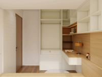 Personnalisation de la conception intégrée pour toute la maison : chambre, salon, bureau, design moderne, hôtel, écologique, durable, bibliothèque, armoire, bureau