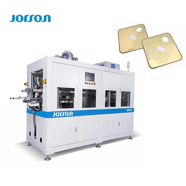 JORSON Full Automatic 1-5L Small Rectangular Square Metal Tin Can Making Machine Production Line Top Powder Coating Machine