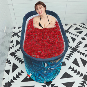 <span class=keywords><strong>Baignoire</strong></span> <span class=keywords><strong>pliable</strong></span> portable autonome confortable et économique pour adultes – Meilleure vente - Product Image 6