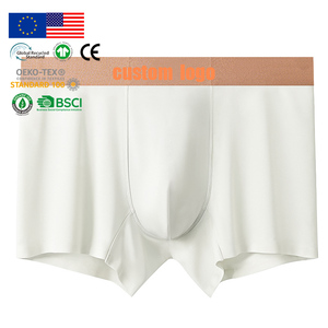 Slip e Boxer da Uomo in <span class=keywords><strong>Seta</strong></span> Ghiaccio Morbida, Traspiranti, con Basso MOQ, Moda Uomo, Produzione in Fabbrica - Product Image 1