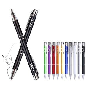 Bolígrafo Metálico Promocional X1024 con Logotipo Personalizado, Bolígrafo de Lujo con Punta de Bola, Regalo Publicitario Personalizado, Bolígrafo Metálico Promocional con Logotipo Grabado con Láser - Product Image 1